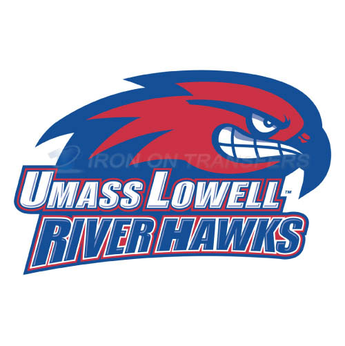UMass Lowell River Hawks Logo T-shirts Iron On Transfers N6683 - Click Image to Close